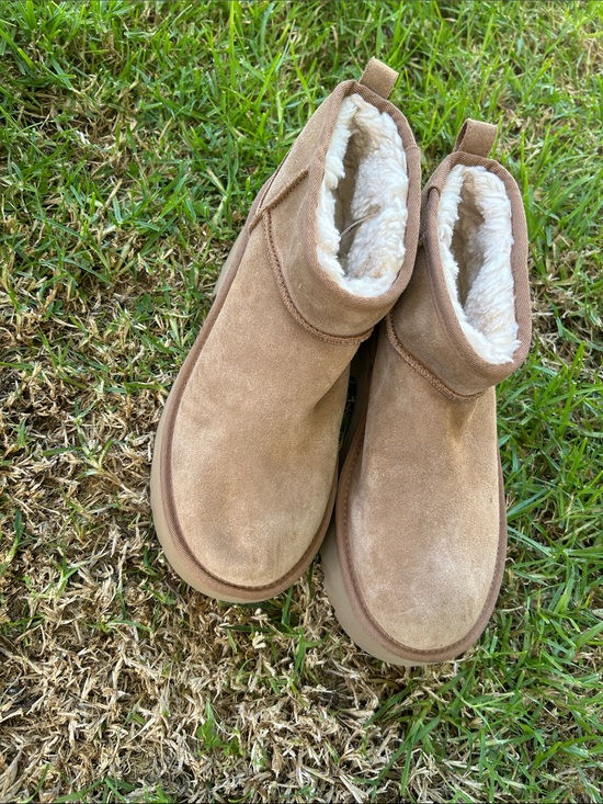 UGG Shoes - Ugg boots Cozy Faux-Shearling Ankle Boots in Tan